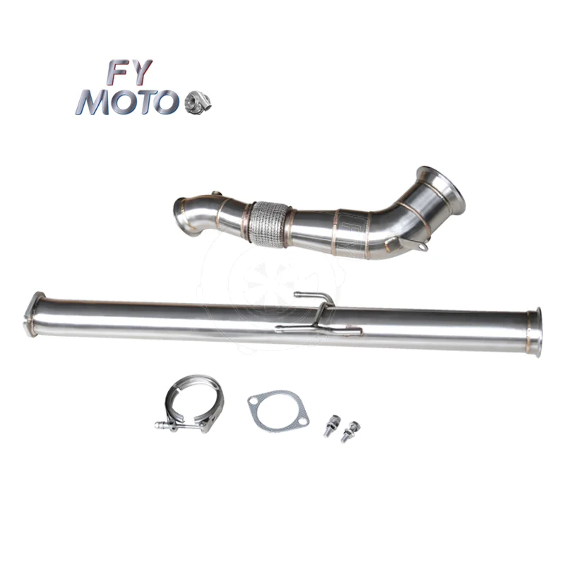 Exhaust Downpipe With Midpipe for Toy ota Yaris GR 2020