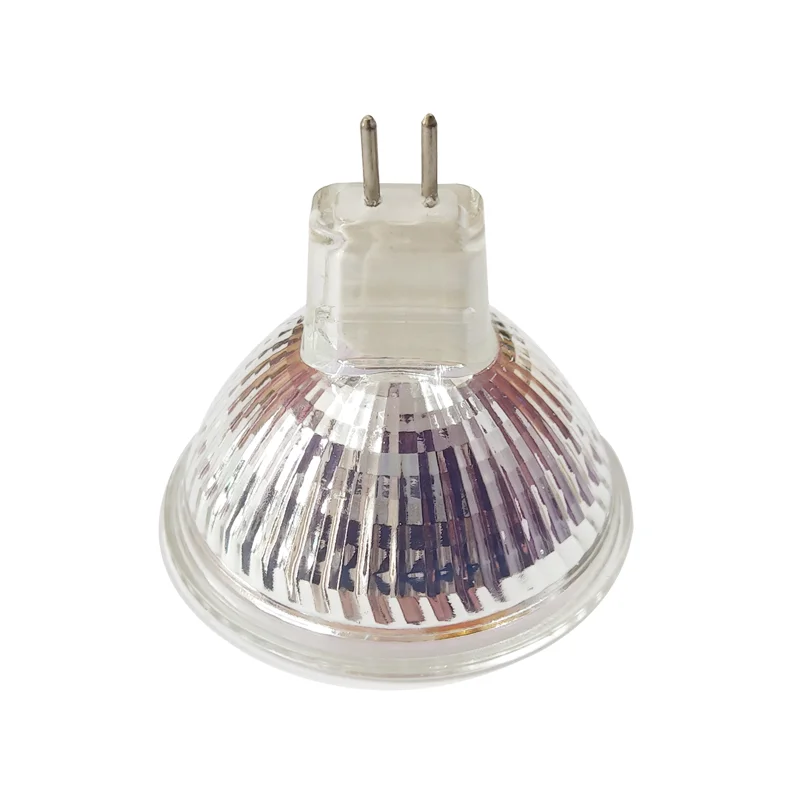 Mr16 Halogeenlamp 50W 12V Duurzame Hoge Output Halogeen Gloeilamp 2-Pins Gu4 Basis Geschikt Voor Landschap Verlichting,