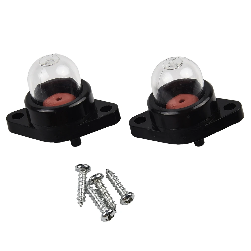 Two For Primer Bulbs Compatible with For Partner Chainsaws (Models 335 440) & For Mac Cat (Model 351) With Screws