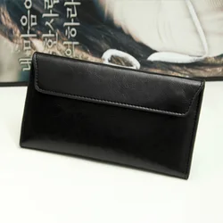 Luxury Design Wallets and Purses Ladies Card Holder Wallet Genuine Leather Women Wallet Female Long Clutch Coin Purses-DIENQI