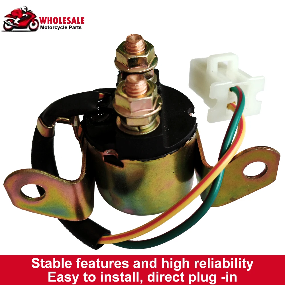 

Starter Relay For Suzuki DF200 DR DF 200 DR200 SE DR200SE GN250 GN 250 GSX550 GSX 550 GR650D GR650XD GS700 GS 700 VX800 VX 800