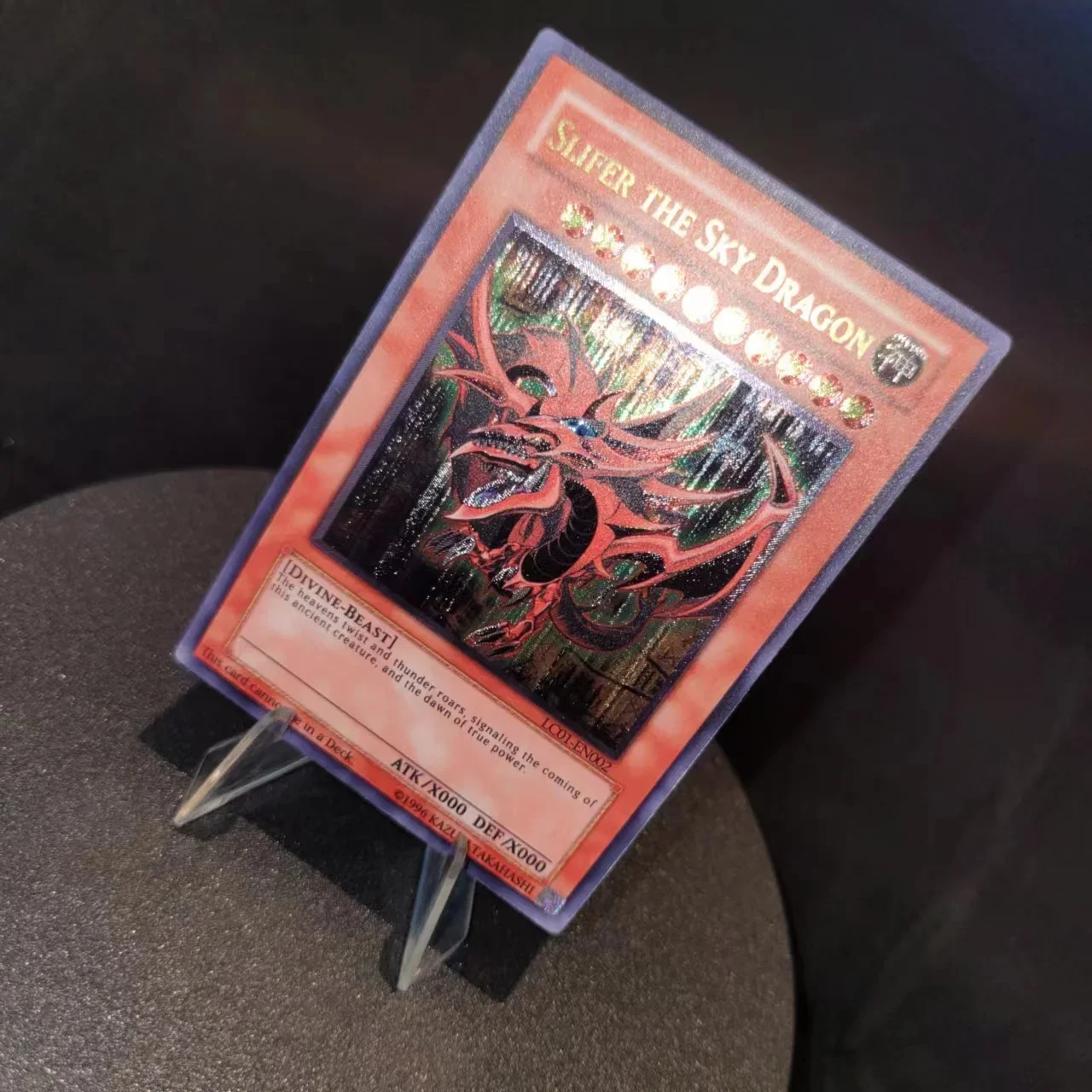 Yu-Gi-Oh UR LC01-EN002 /Slifer the Sky Dragon Children\'s Gift Collectible Card Toys (Not Original)