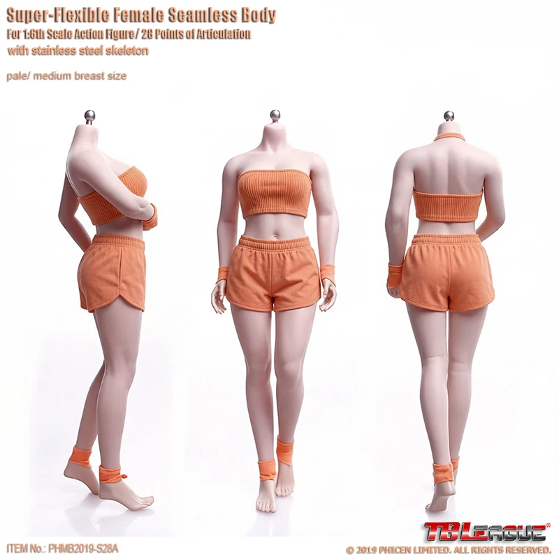 TBLeague Phicen 1⁄6 S07C S42A Seamless Body Female ファイセン