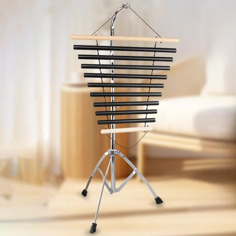 Carillons éoliens de méditation, diapason, pleine conscience, guérison, Relaxation, ensemble sonore, Instruments de Percussion en alliage d'aluminium