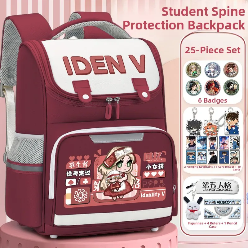 fifth-personality-double-shoulder-backpack-boys-school-bag-joseph-explorer-priest-theme-elementary-student-spine-protection-bag