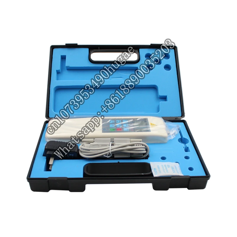 Plastic Electronic Wire Rope Tension Gauge Tester Meter for 200KN Maximum Load Value Diameter Pressure Measurement Tool for