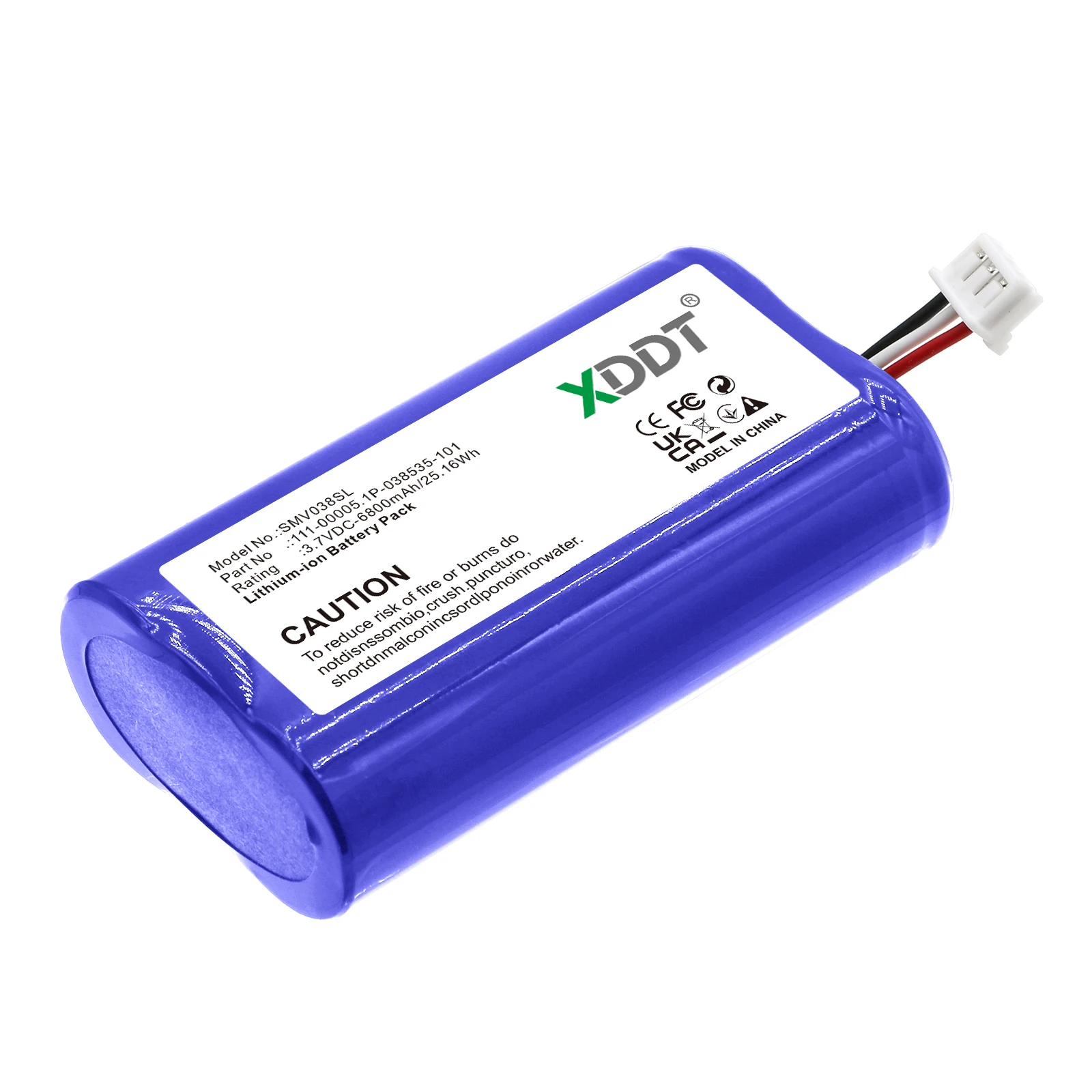 Speaker 6800mAh  3.7V Battery For Sonos Roam 111-00005 IP-038535-101