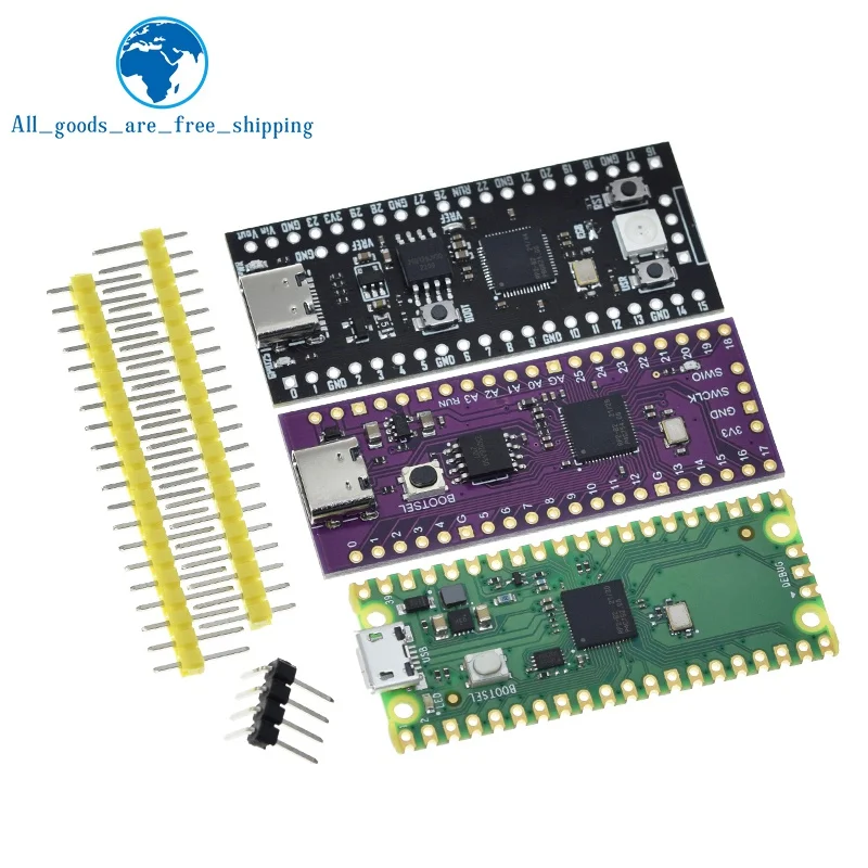 Raspberry Pi Pico Board RP2040 TYPE-C / MICRO Dual-Core 264KB ARM Low-Power High-Performance Cortex-M0+ Processor image 6