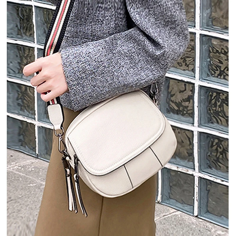 

women's fashion bags 2025 New high quality Cowhide style women's shoulder and small bag Crossbody bag for Genuine leather bag