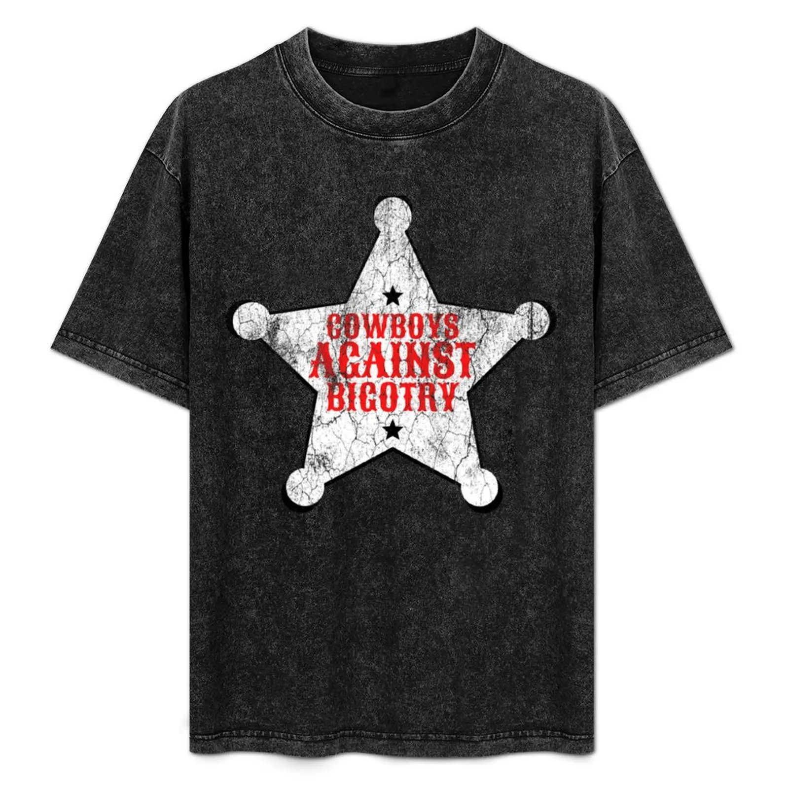 

White Orville Peck Cowboys Against Bigotry Lyrics T-Shirt Comfort Stretch Tee Shirt