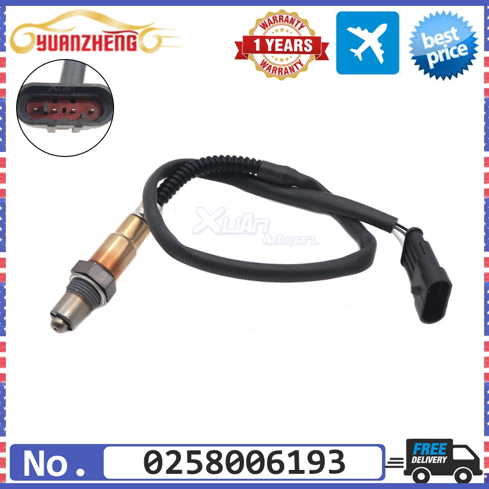 CAR NEW 0258006193 Oxygen O2 Lambda Sensor For ALFA ROMEO FIAT BRAVA BRAVO COUPE MAREA STILO LANCIA KAPPA SW LYBRA SW