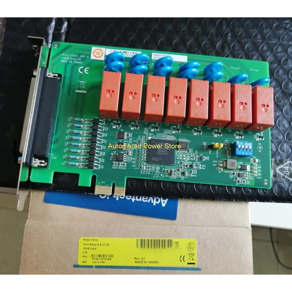 8-Channel Relay Isolated Digital Input Card Motion Control Card PCIE-1761H Capture Card High Quality - Fast Shipping