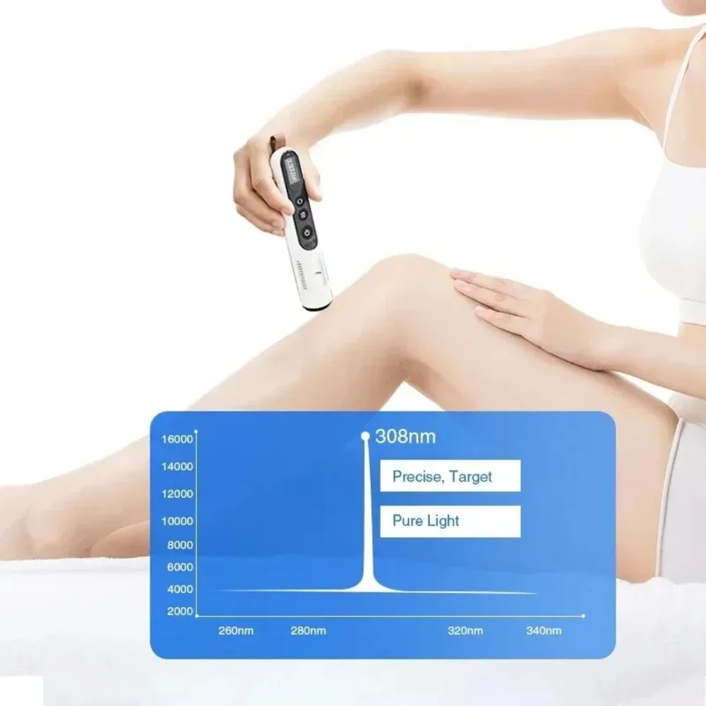 New Arrival Products Psoriasis for Vitiligo LED UVB Narrow Therapy 308 311nm Uv Phototherapy Lamp Uvb Light