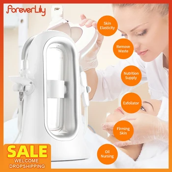 Hydra dermabrasion aqua peeling beleza dispositivo de água oxigênio pele beleza limpeza facial máquina bolha anti rugas pele apertar