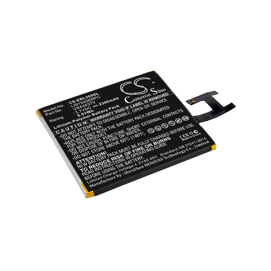 Cameron Sino Battery For Sony Ericsson C2304,C2305,C6602,C6603,C6606,C6616,Fusion,L36h,L36i,S39c,S39h,SO-02E,Xperia C