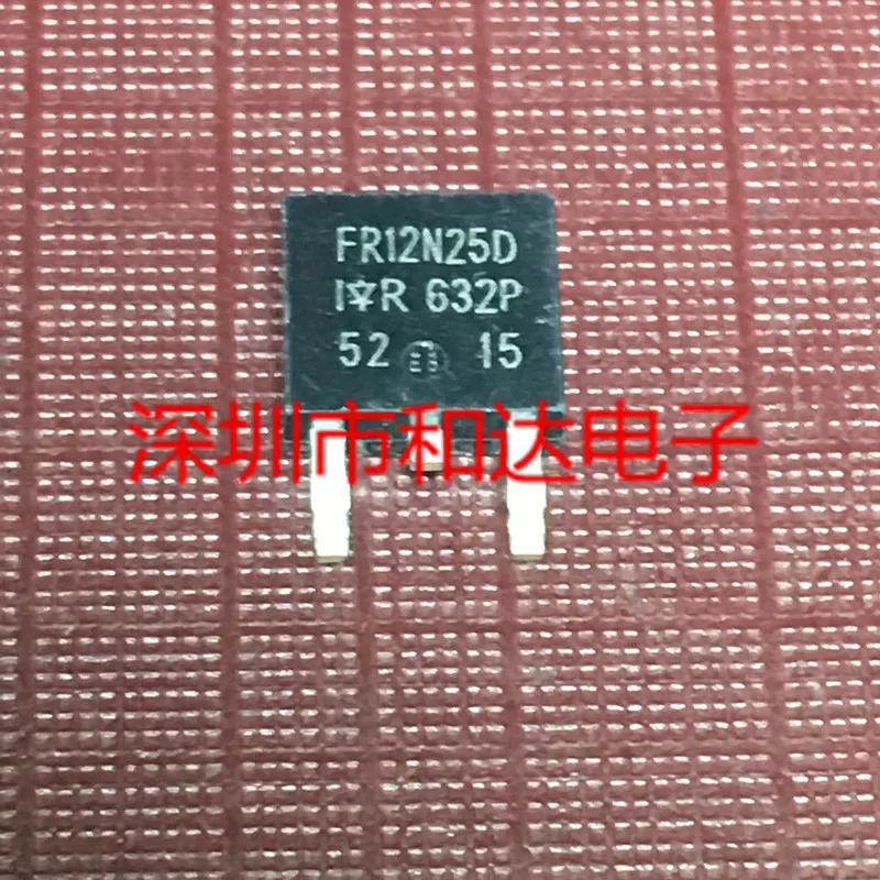 10pcs orginal new FR12N25D IRFR12N25D MOS field effect tube patch TO-252