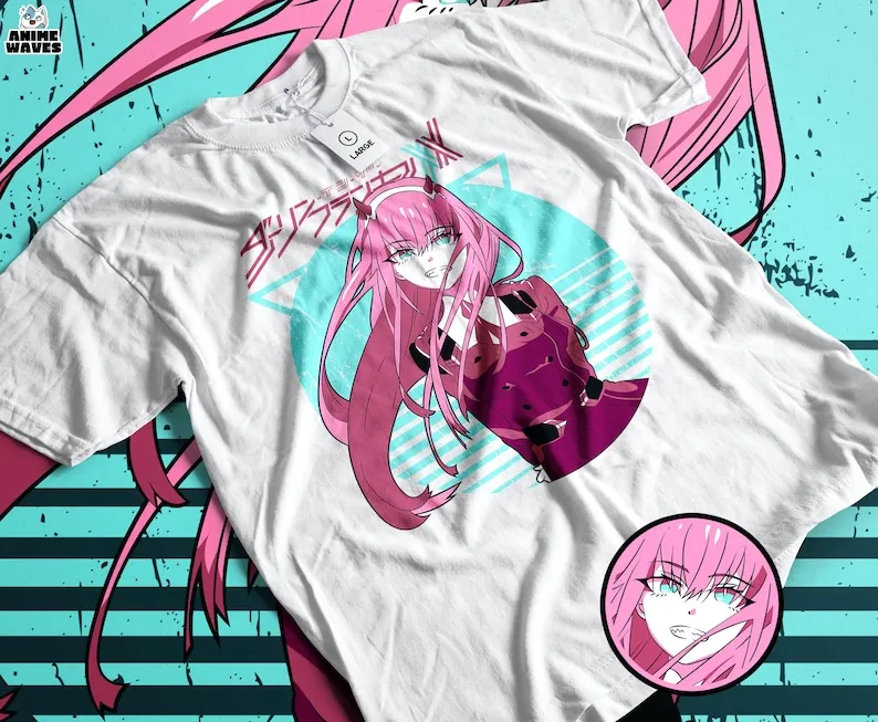 Japanese Anime Aesthetic Unisex T-shirt - Tokyo Sci-Fi Mecha, Futuristic Love Story, Manga Style Clothing, Japan Romance Apparel