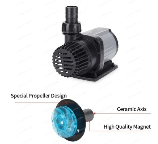 Jiebao JebaoDC water pump DCS series Jiebao variable frequency water pump fish tank submersible pump flow adjustable, silent