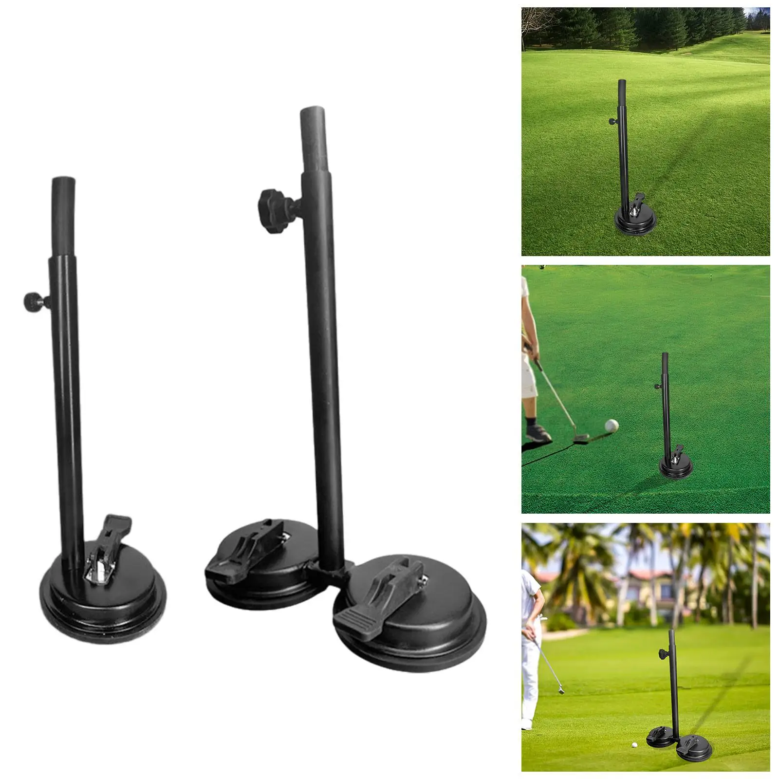 

Golf Tee with Suction Cup Funny Holder Rack for Indoor Beginners Living Room