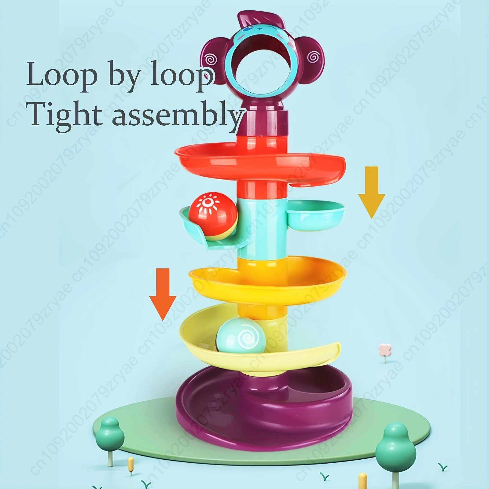 

Track Tower a Rolling Ball Early Learning Toys Spinning Balls Great Gifts for Holidays And Birthdays A Fun And Educational Ball