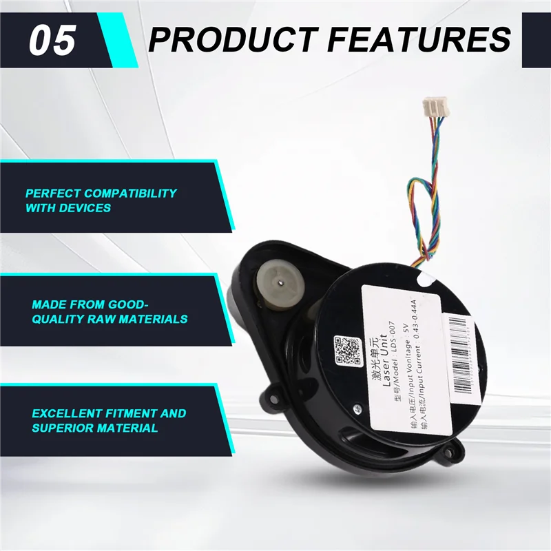 A74G-فراغ الليزر تتراوح الاستشعار Forecovacs DX55 DX93 DX96 T5 N5 N8 950 920 أجزاء LDS الاستشعار عن بعد الاستشعار