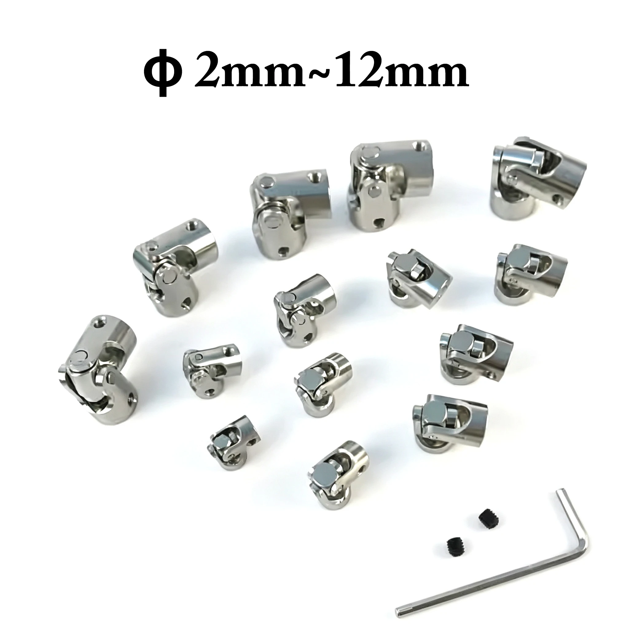 Universal Joint Coupling 45# Steel High-Strength High-Torque Motor Connecting Rod Reducing Conversion Shaft Sleeve