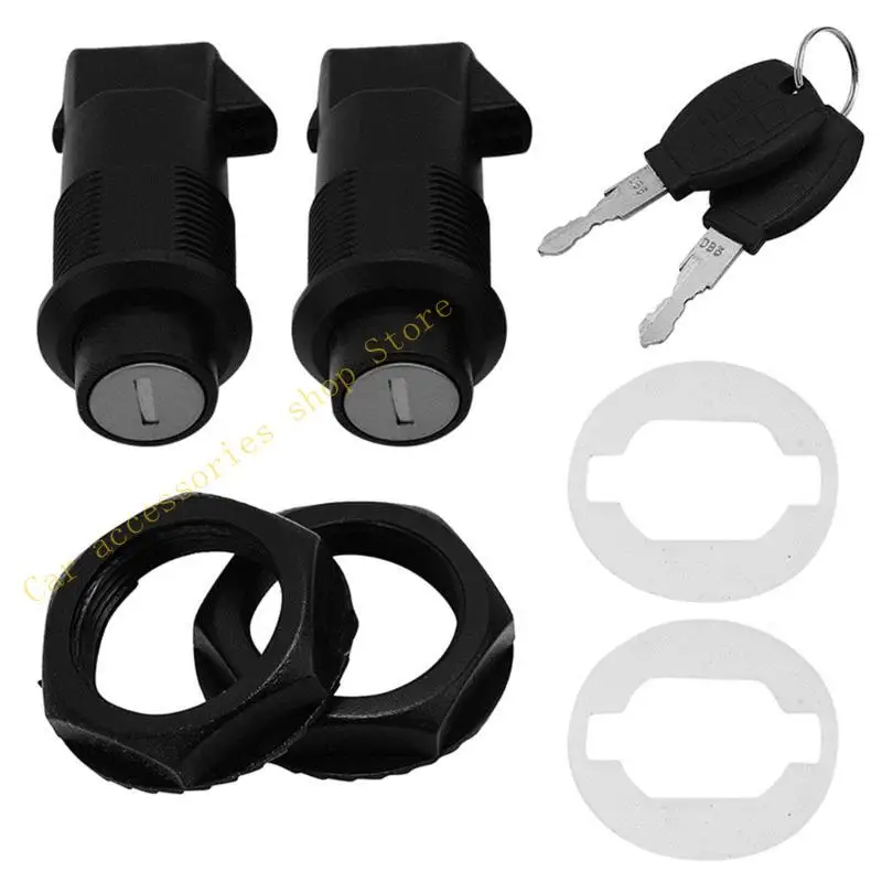 

T21E Motorcycle Lock Sets Hard Saddlebag Lock Key Universal for Motorbike Saddlebag