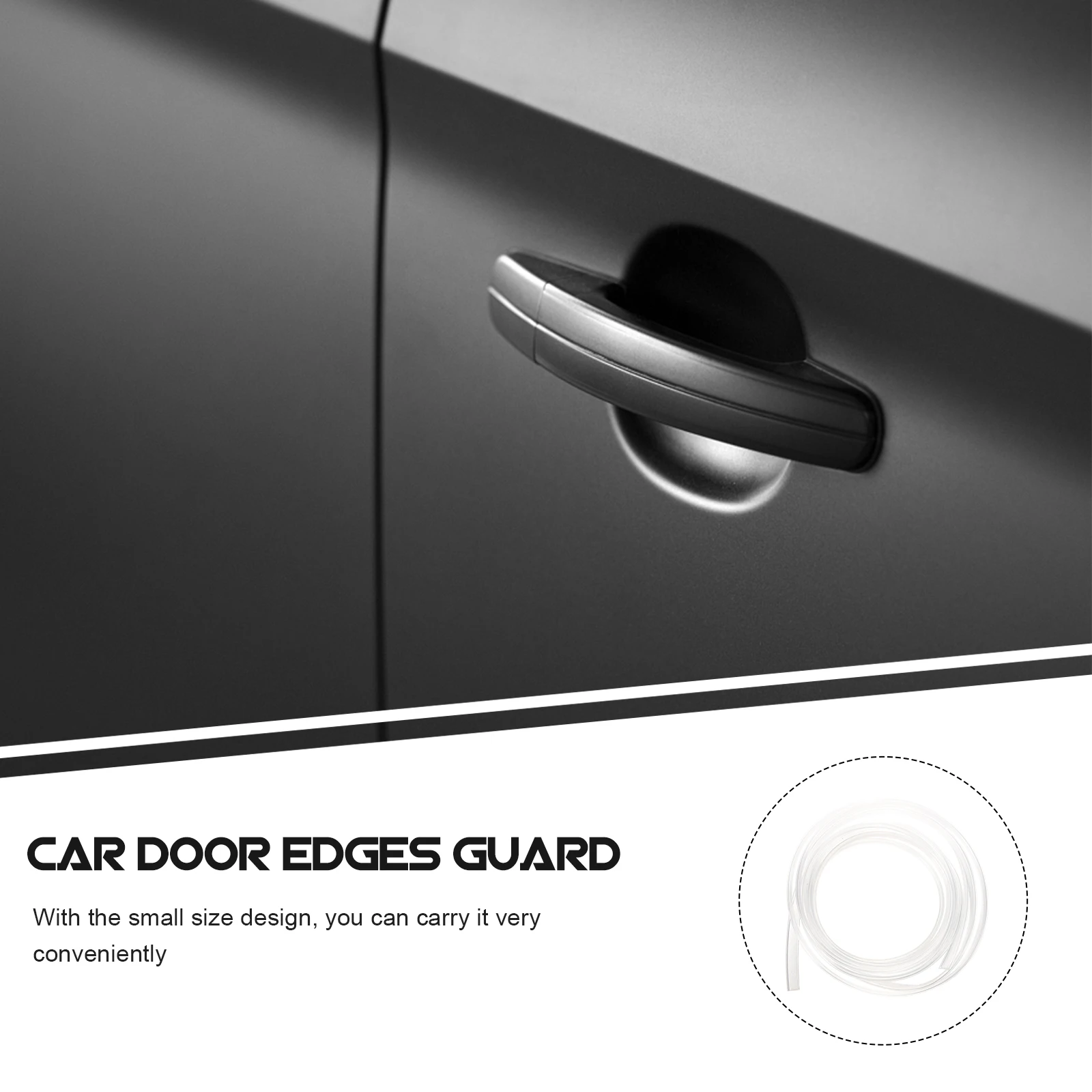 

Invisible Car Door Anti-Collision Strip Rubber Edge Guard Auto Seal Trim For Vehicle Door Protector Weatherstrip Bumper