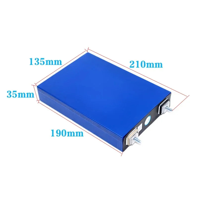 8pcs New 3.2V LiFePO4 100Ah Battery with 100A BMS for 2C DIY 12V 24V 48V Lithium Battery Pack Shipping from European Warehouse