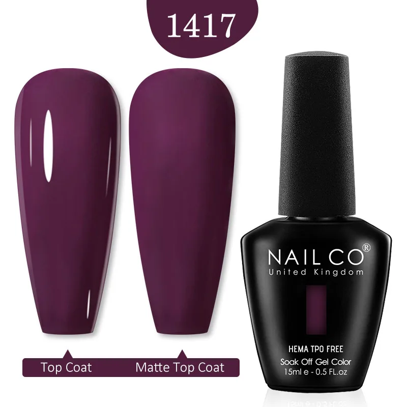 NAILCO Rode Kleuren Serie 15ML Nagelgel Polish Nagelbenodigdheden Semi Permanent Voor Nail Art Manicure Losweken LED UV hybride Vernis