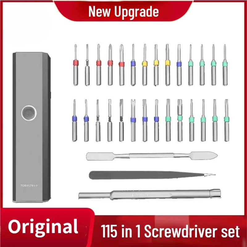 Multi-function Screwdriver Set 115 in 1 Mobile Phone Computer Professional Universal Repair Disassembly Tools for Home