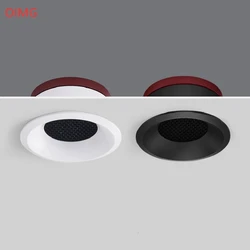2026 NEW Style Ultra Thin Anti Glare LED Downlight 9W/12W/15W/18W/20W COB Recessed Spot Light AC85V-265V Ceiling Lamp+LED Drive