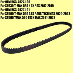 Drive Belt For Yamaha XP530 T-MAX 530 DX SX 2017 - 2019 / XP560 T-MAX 560 ABS TECH MAX 2020 - 2023 / BC3-46241-00 BC3-46241-01