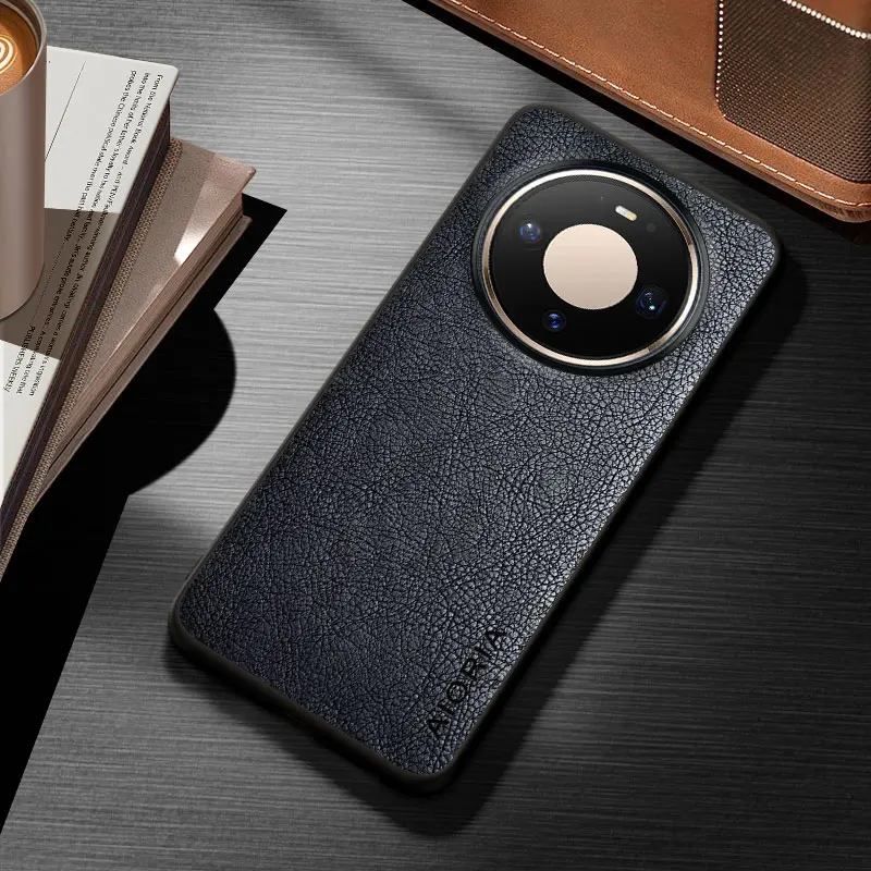 Funda para Huawei Mate 80 Pro, estilo empresarial, elegante, de cuero PU, para Huawei Mate 80.