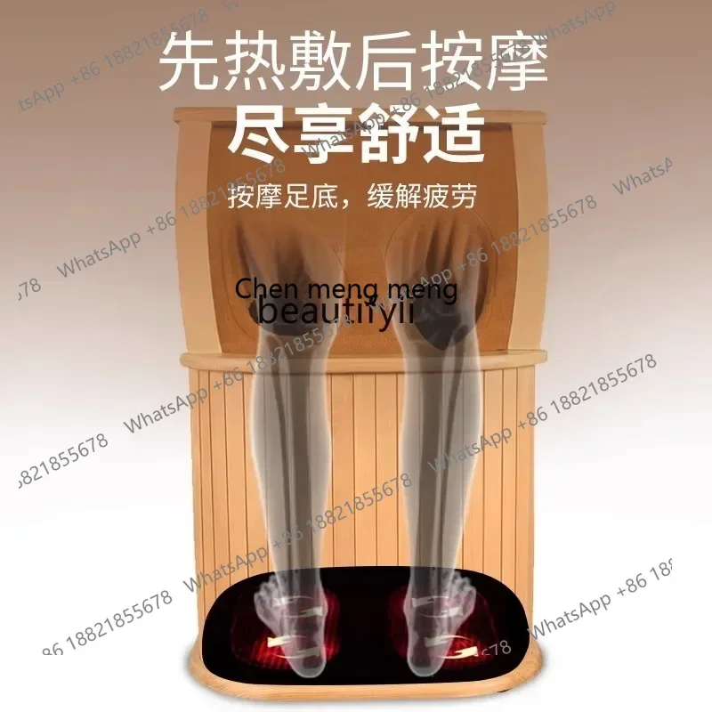 cc182R Heated leg physiotherapy device for the elderly cold legs Knee hot compress joints the elderly leg warmer Knee pads