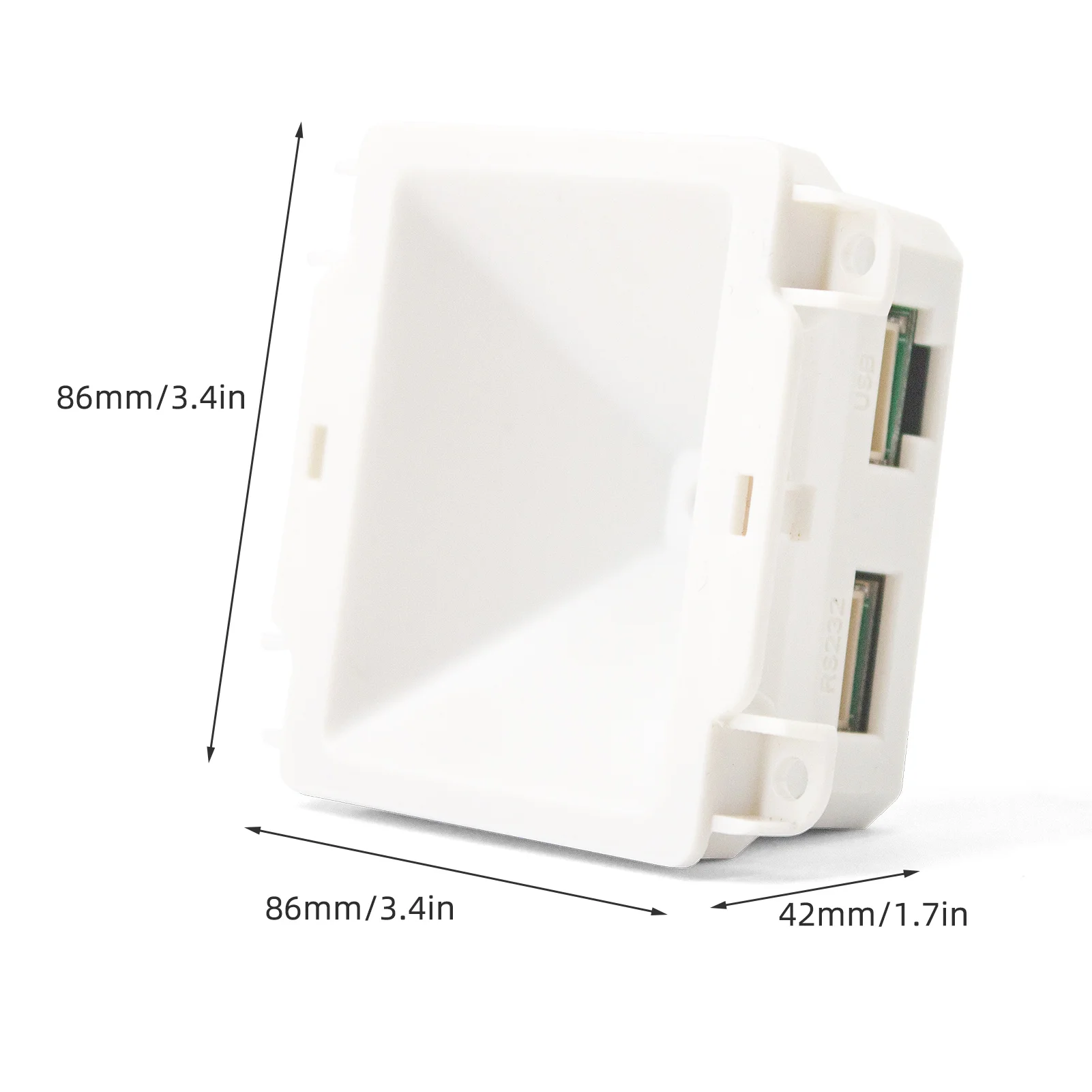 Embedded 1D 2D Barcode Scanner QR Bar Code Reader Module Scanner USB Connection for Gate Machine Tickets Checking Mobile