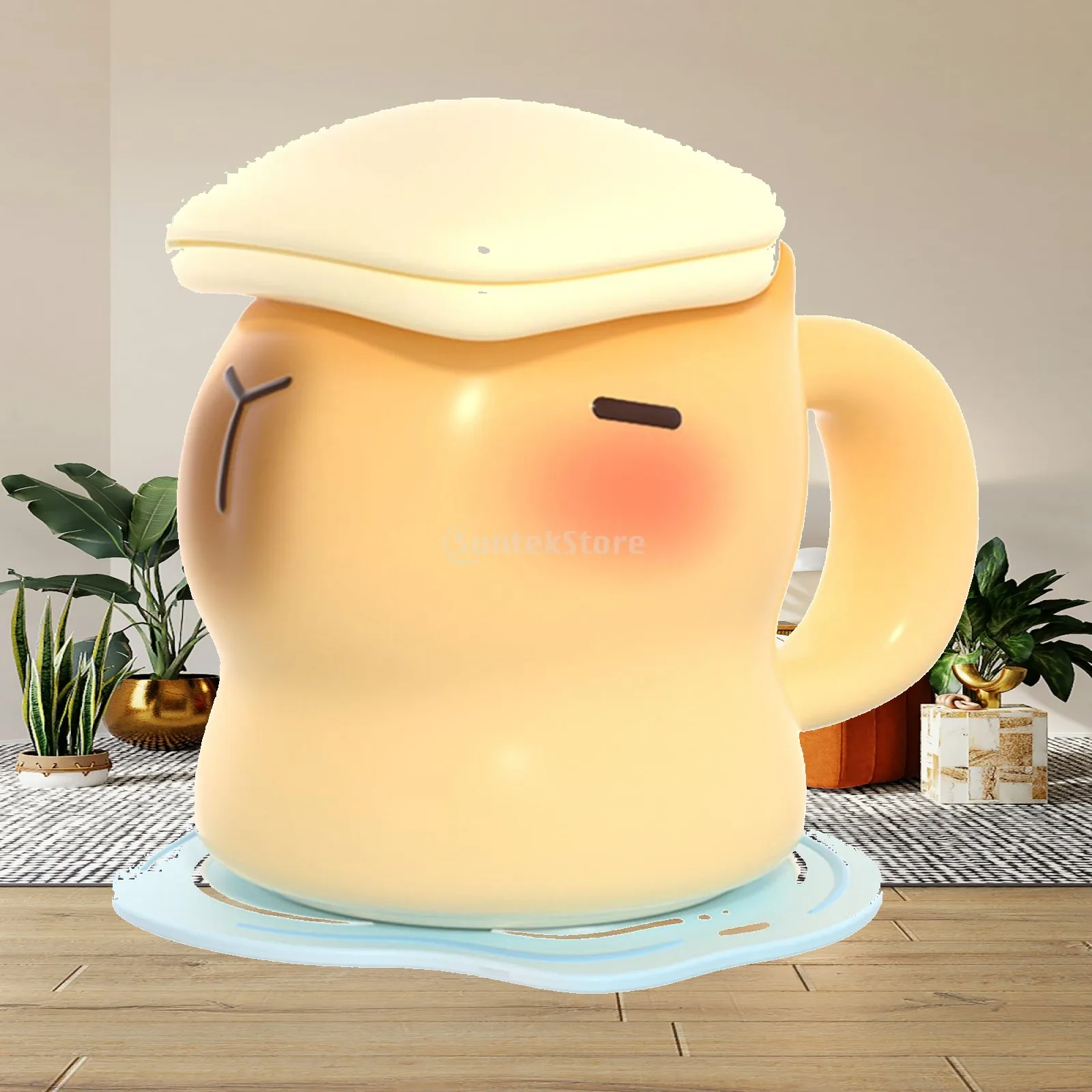 Capybara Tea Set Ceramic Mug and Teapot Combo for Couples Gift for Home Kitchen Office