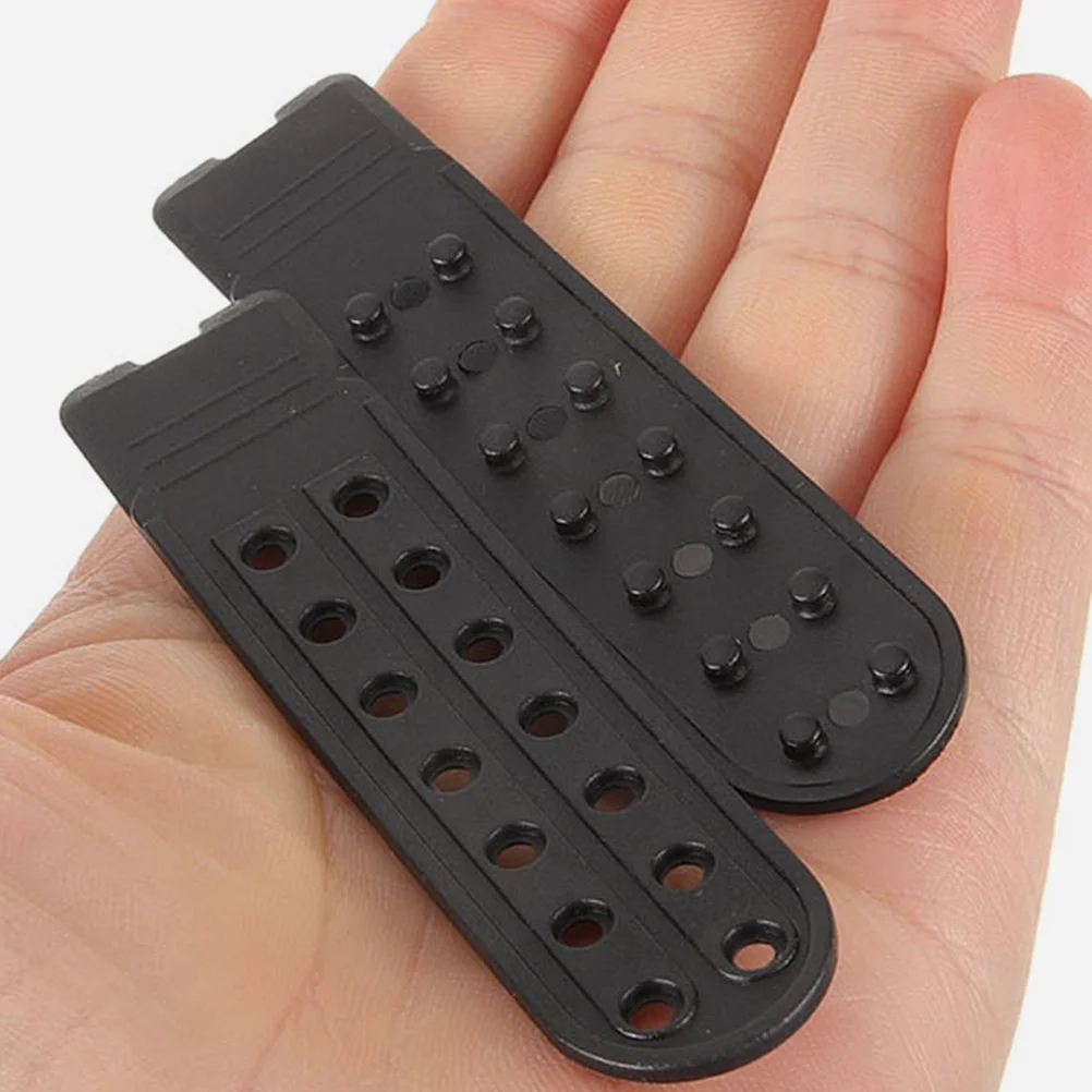 

20pcs Adjustable Hat 14-Hole Double Row Plastic Snapback Strap Adjuster For Baseball Cap Repair Replacement Kit Hat Extender