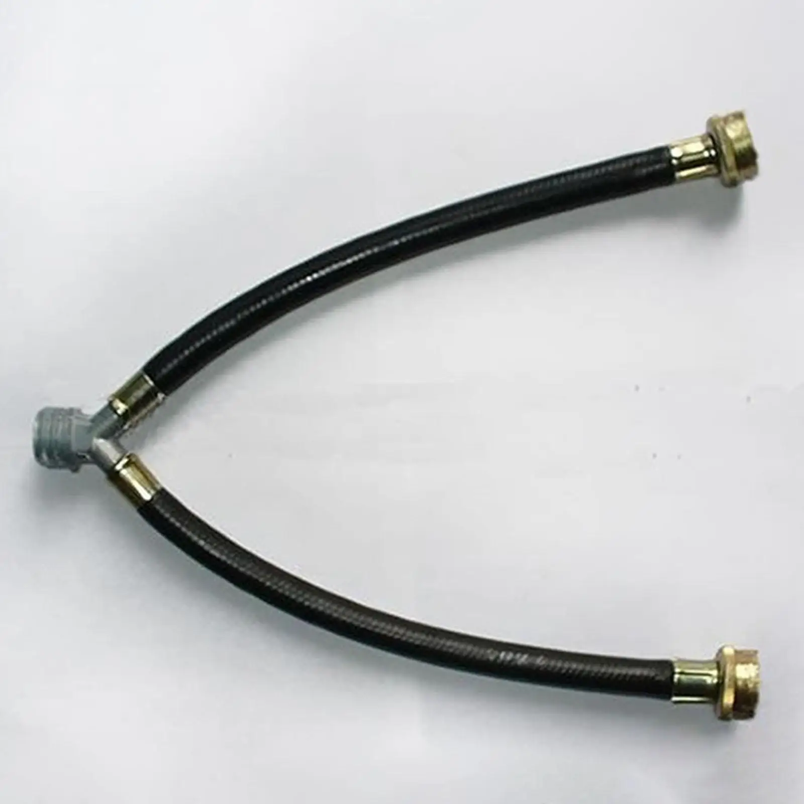 خرطوم الغسالة Y موصل 11.81 بوصة مقاومة للحرارة 3/4 بوصة خراطيم الغسالة #4