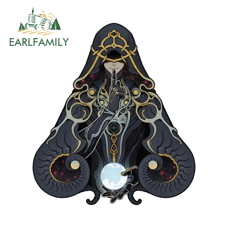 EARLFAMILY For Lord Of Mysteries Series Anime Car Stickers Fashion Personality Car Phone Holder Decals JDM Car Occlusion Scratch