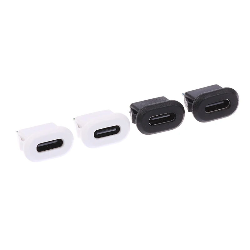 (.) USB Waterproof Connector Type-C Tail Plug Interface Connector 5A 20V High Current Fast Charging Jack Port USB-C Charger Plug
