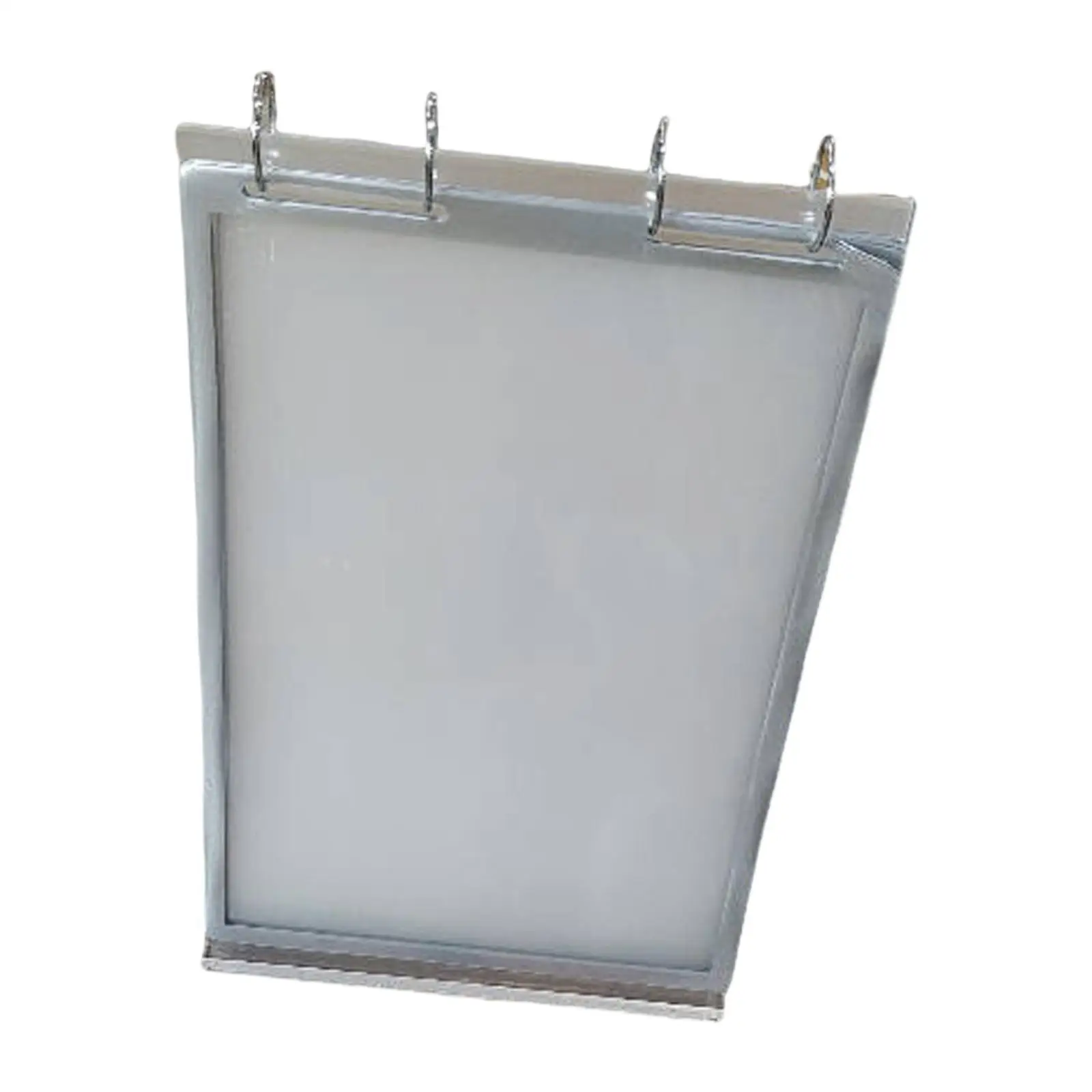 

Flip Desktop Card with Base Vertical Sign Holder for Cafes Advertising Event