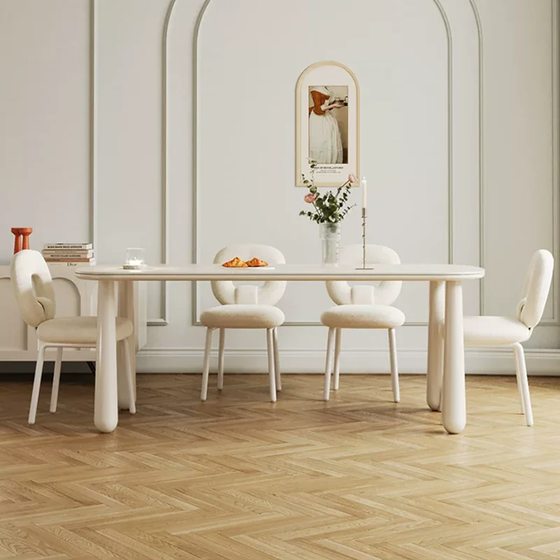 Restaurant Modern Dining Table Coffee Nordic Center Designer Lounge Dining Table Reception Kitchen Muebles Commercial Furniture