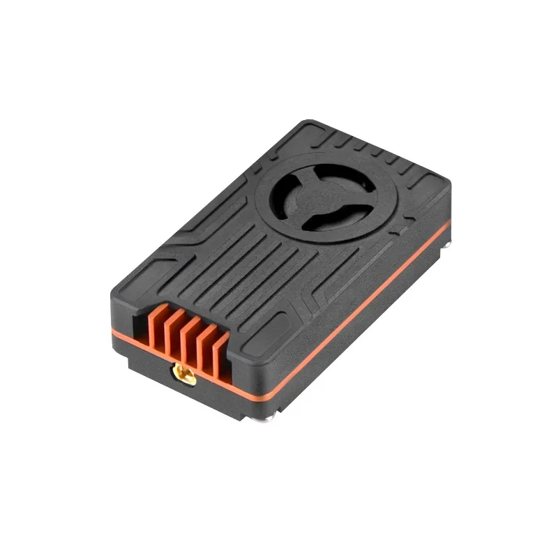 

5.8GHz/3W VTX 5 Level Power CNC Shell Auxiliary Cooling Wide Voltage Input OSD 72 Channels for Racing FPV VTX5830M Drones
