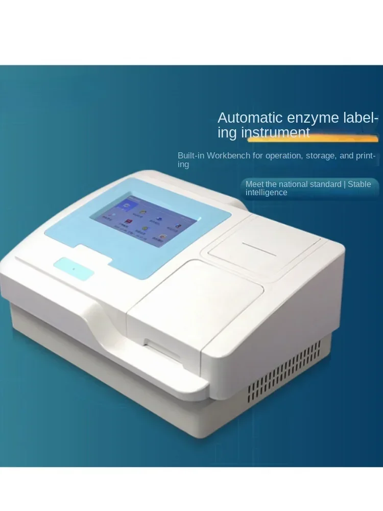 Bestselling (ELISA) Fully automatic 96 well flat plate desktop microbial immunopathological detector