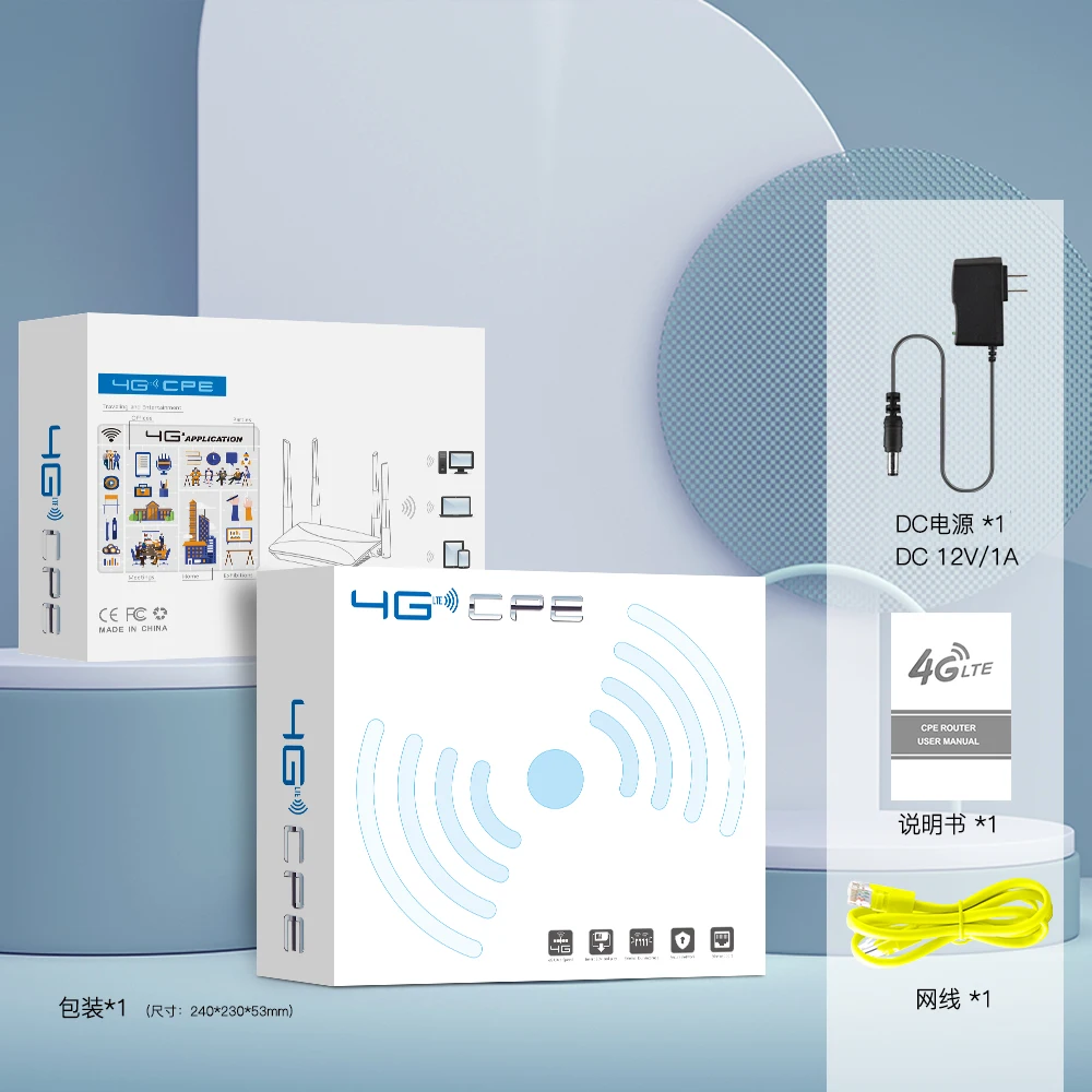 Mini enrutador 4G WIFI CPE106 para tableta, punto de acceso móvil, banda ancha, casa, oficina, puerta de enlace inalámbrica portátil, módem de puerto WAN/LAN