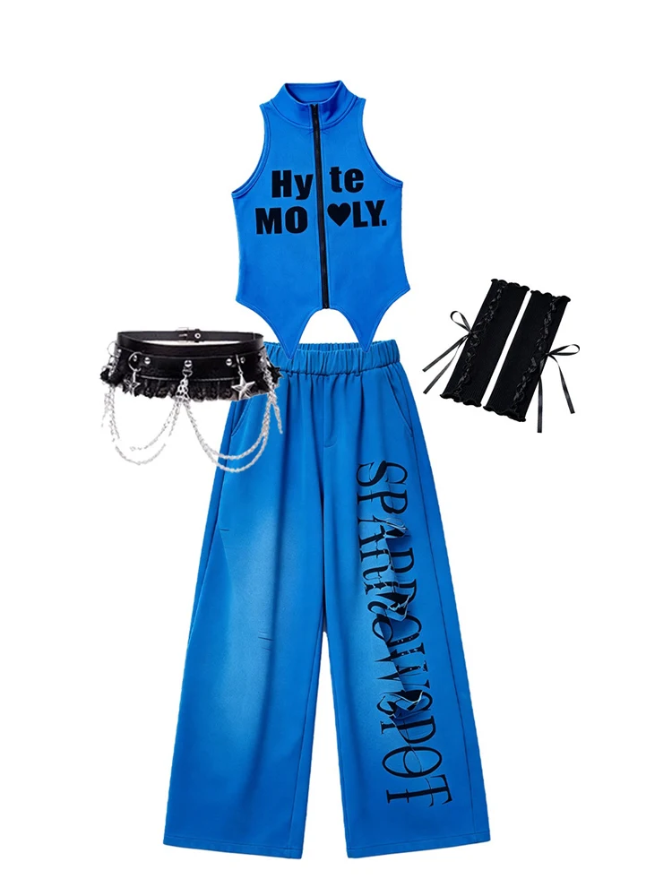 ropa-de-baile-de-jazz-y-hip-hop-para-ninas-traje-azul-camisetas-sin-mangas-pantalones-deportivos-holgados-disfraz-de-actuacion-en-equipo-de-baile-callejero-para-ninos-kpop