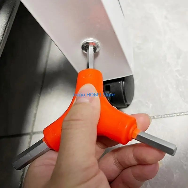 A5yd مفتاح مفتاح مفتاح y-type مقبض داخلي hexagon alen wrench spanner tool #4