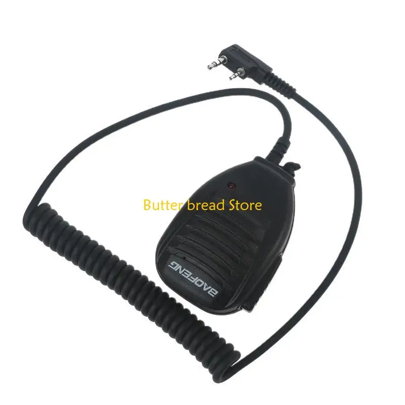 W89C Water Waterproof 2 pin altador micrófono Walkie Talkie para UV-5R BF-888S UV-5RC UV-5RE V85 Radios vías