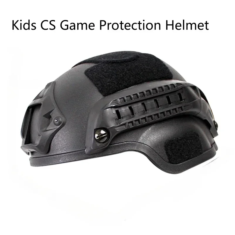 Junior CS Field Camp Extended Protective Helmet MICH2000 Guideway Tactical Helmet Children\'S Edition Defense